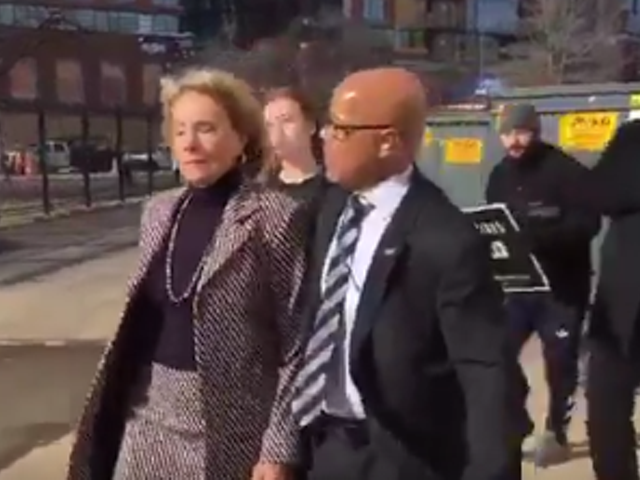 VIDEO: Protestors just stopped Betsy DeVos from entering a D.C. school
