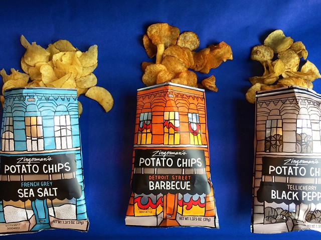Zingerman's new lines of potato chips.