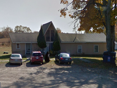 The Islamic Center of Ypsilanti, which went up in flames this weekend.