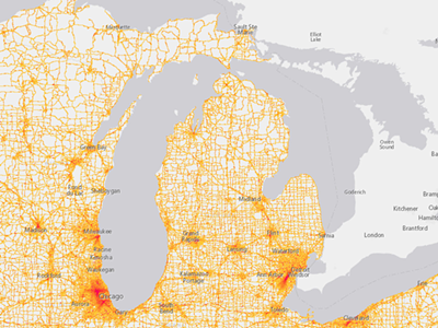 Image: New interactive map shows why your town is probably noisy as f*ck