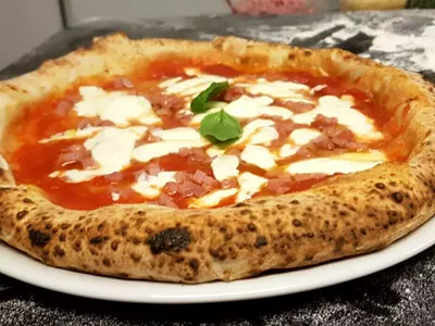 A PizzaPlex pizza