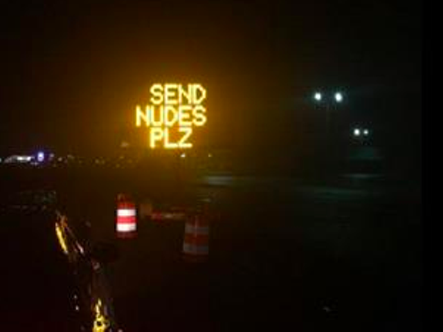 Someone changed this road sign in the U.P. and they deserve an award