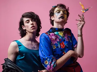 Liv Bruce and Ben Hopkins of PWR BTTM.