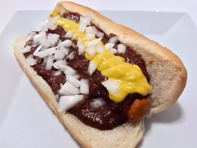 Vegan coney dog