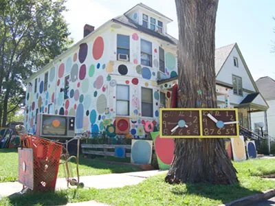 The Heidelberg Project's "Polka Dot House."