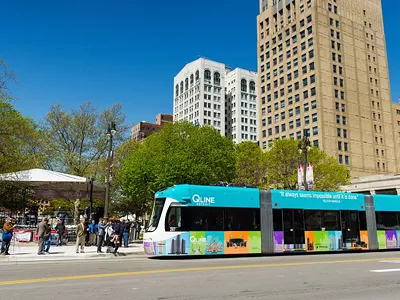 Image: Despite six collisions, the QLine is still twice as safe as a city bus