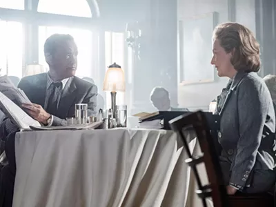 Tom Hanks and Meryl Streep in The Post.
