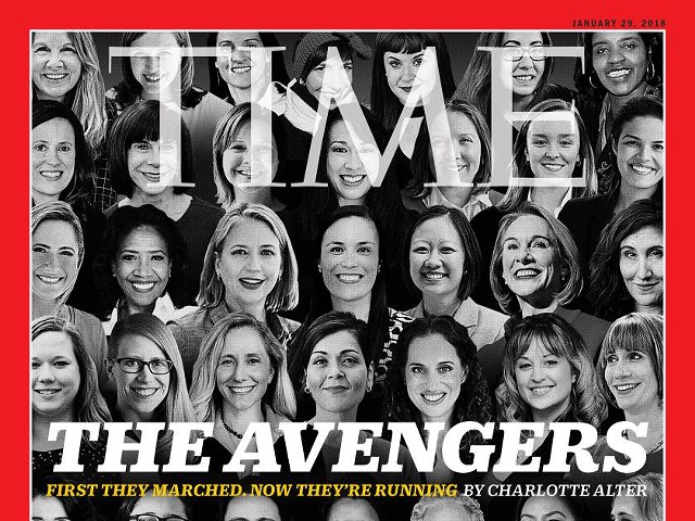 Time magazine's Jan. 18 cover features two female first-time candidates from Michigan.