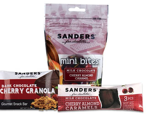 Sanders is rolling out three new cherry-flavored products and we can't wait to try them