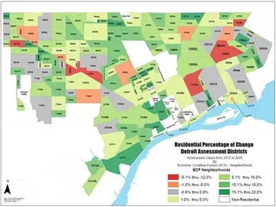 Image: Detroit property values increase for the first time in 17 years