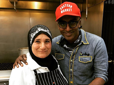 Image: Celebrity chef Marcus Samuelsson made a stop in Dearborn this weekend