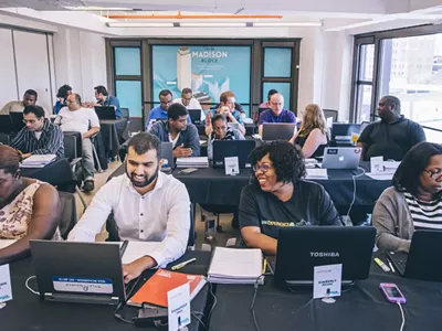 Image: A free software coding bootcamp is available to Detroit residents