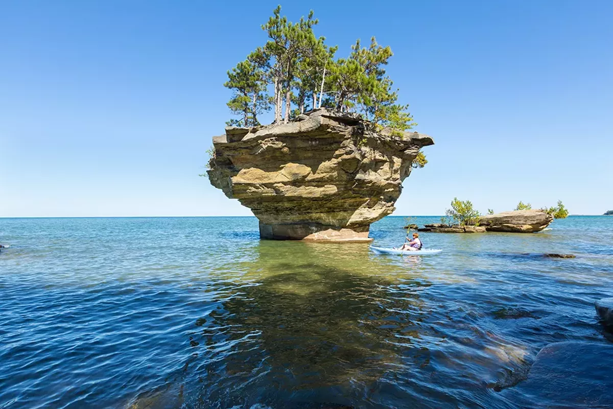 Image: Turnip Rock.