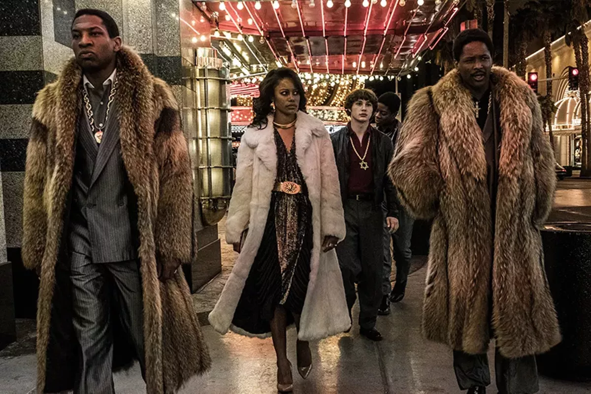 Image: Jonathan Majors, Taylour Paige, RJ Cyler, and YG in White Boy Rick.