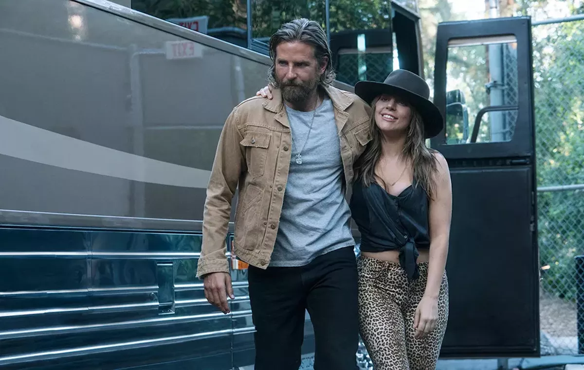 Image: Bradley Cooper and Lady Gaga are the stars of A Star Is Born.