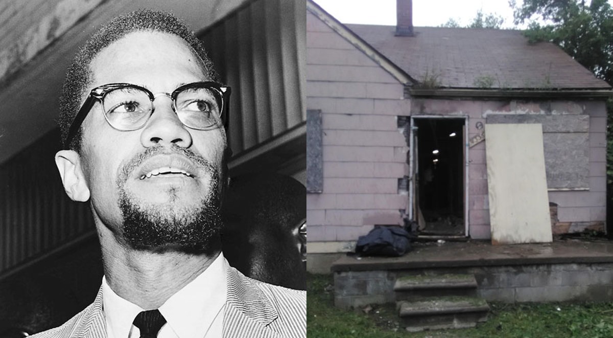 A group is trying to save the Inkster home where Malcolm X once lived