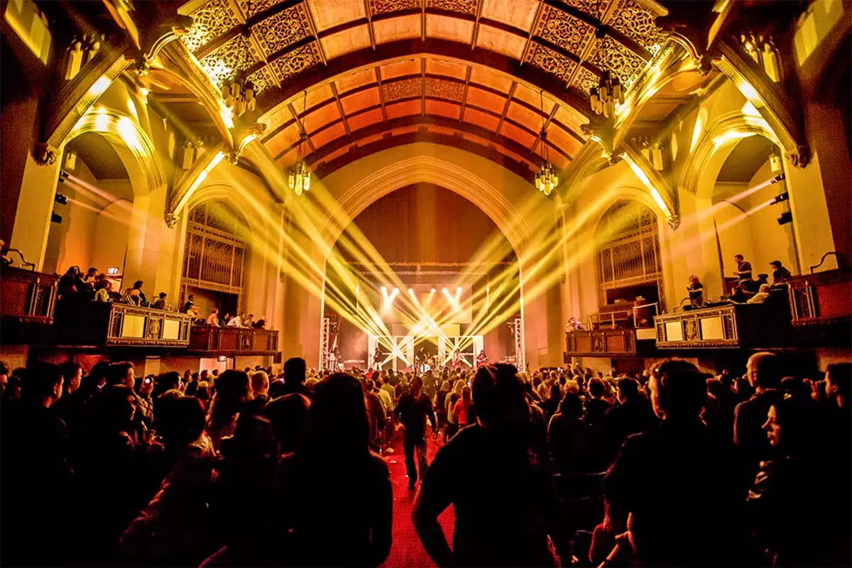 Image: Detroit’s Masonic Temple celebrates first-ever Motown Countdown for New Year’s Eve