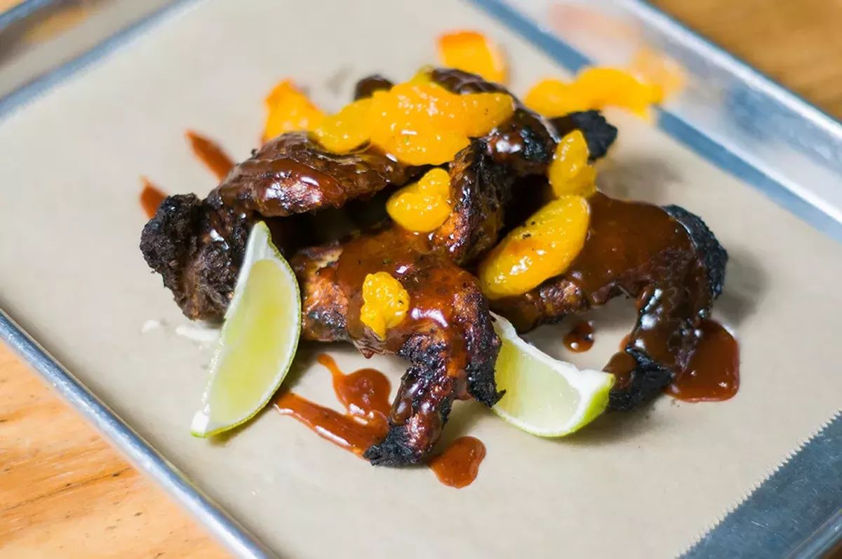 Image: Jerk chicken.