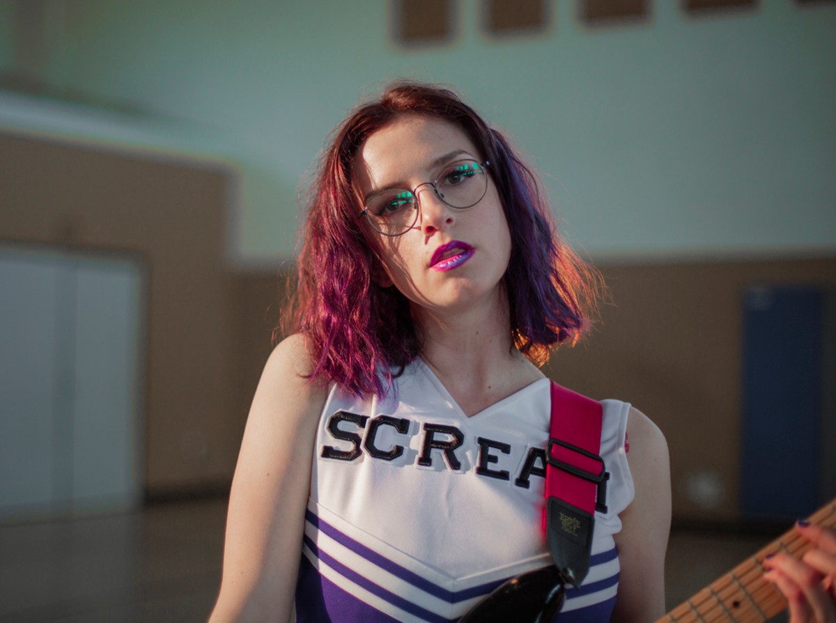 Stef Chura in her video for "Scream."