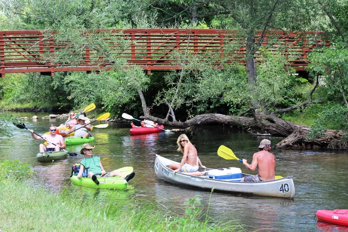 Image: Kayaking in Milford.