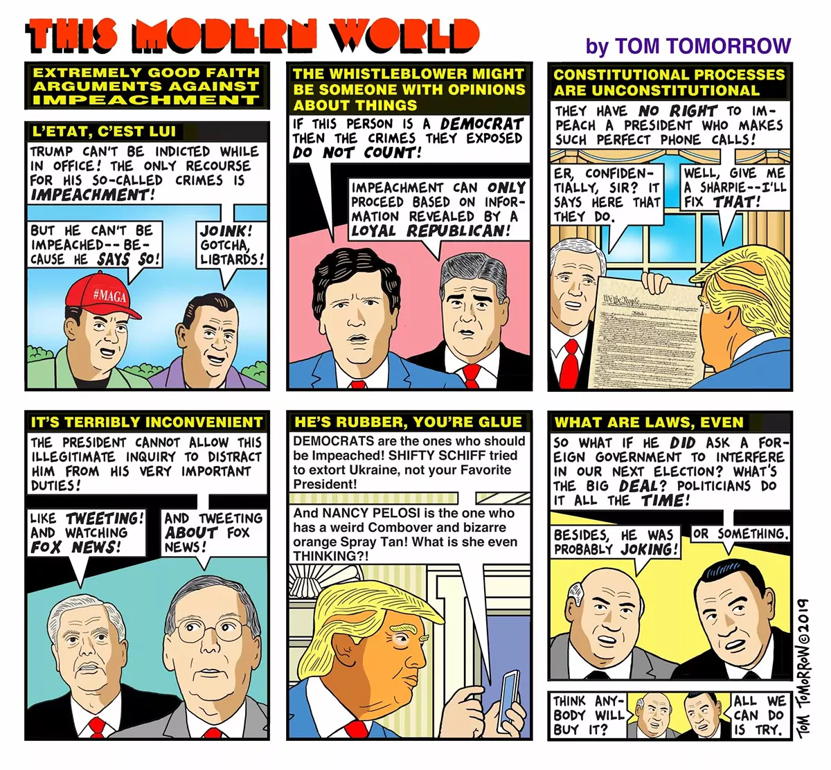 Image: Arguments against impeachment