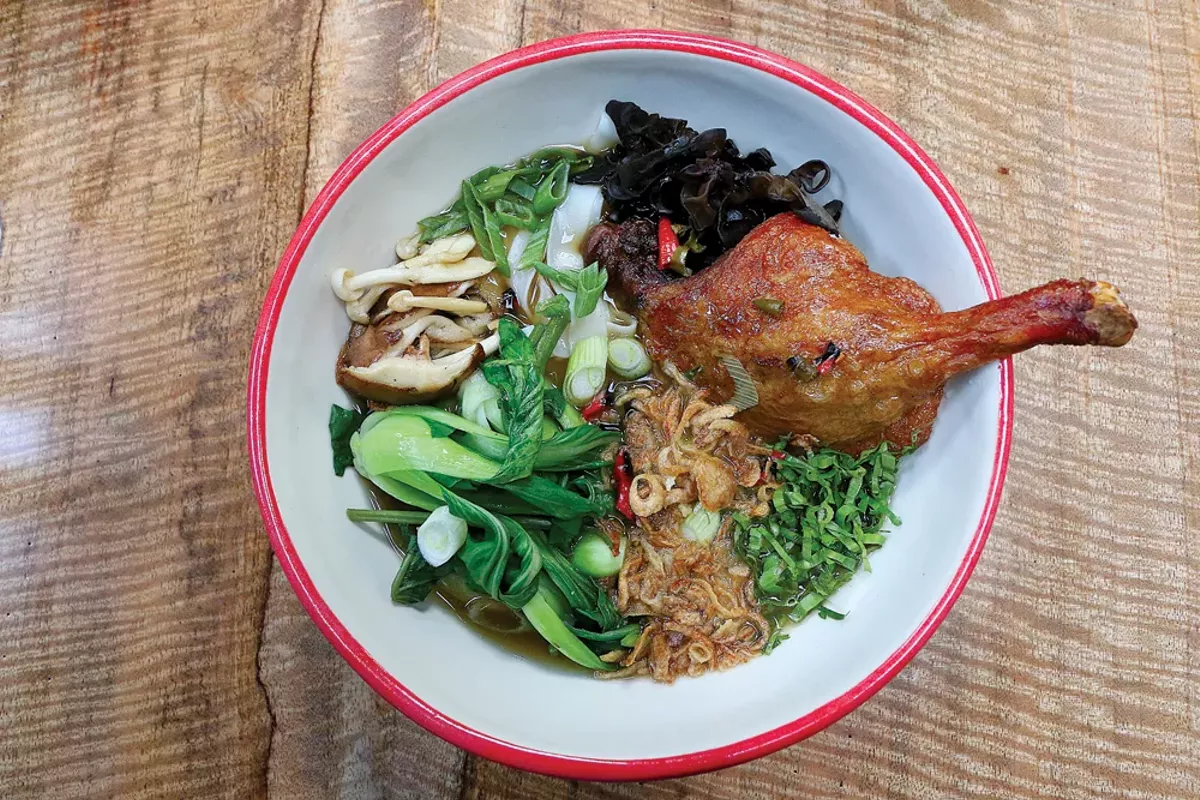 Image: Chinese duck noodles