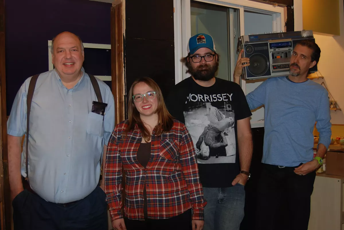 Image: From left to right: Keith Fraley, Michelle Mirowski, Dave Phillips, Jeremy Olstyn.