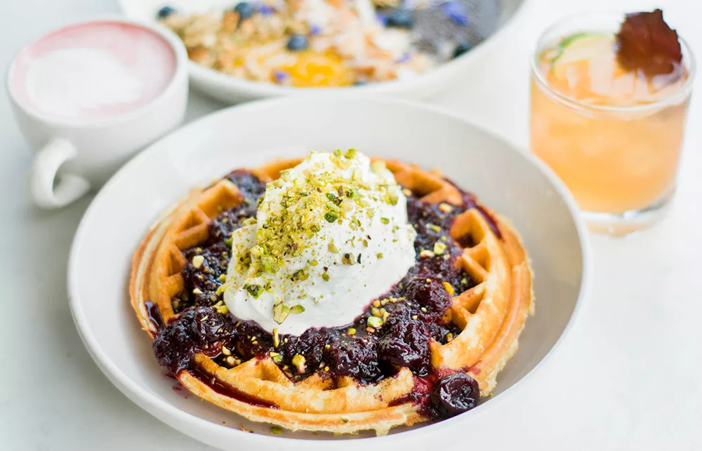The Belgian waffle.