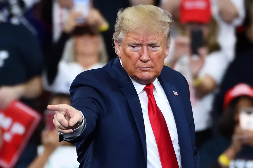 “I didn’t do it,” says Trump, as the U.S. races to become Italy.