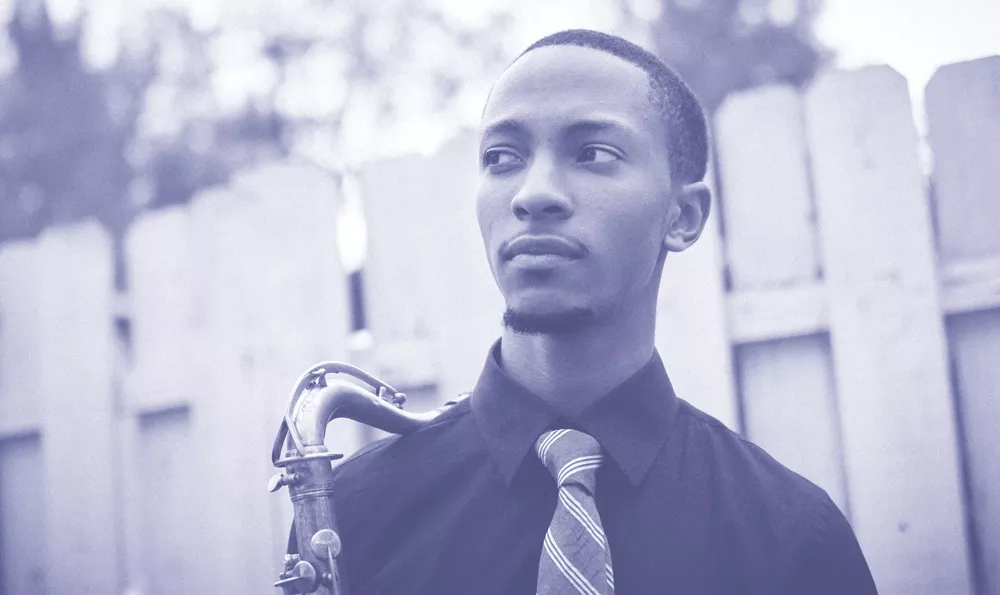 Saxophonist Marcus Elliot