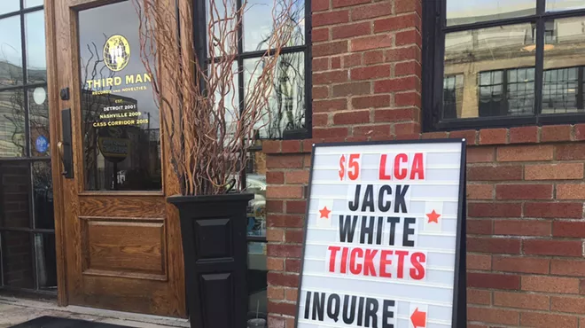 Image: You can pick up $5 tickets for Jack White’s Detroit show at Third Man Records