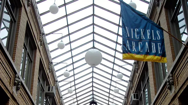 Nickels Arcade.