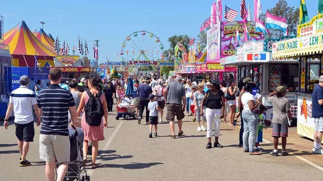 The old Michigan State Fair.