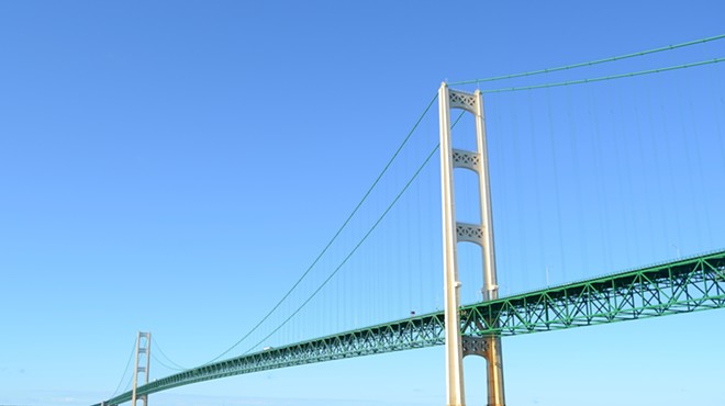 You can now buy a rusty, two-ton chunk of the Mackinac Bridge
