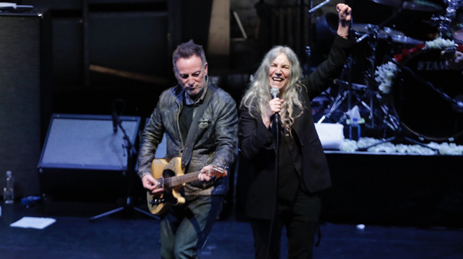 Name a more iconic duo — watch Patti Smith and Bruce Springsteen's reunion