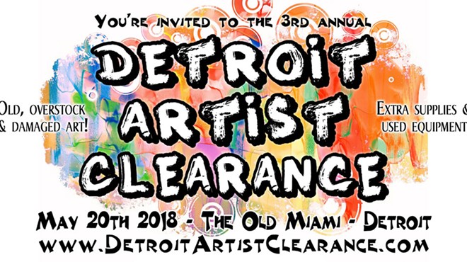 3rd annual Detroit Artist Clearance Sales Event
