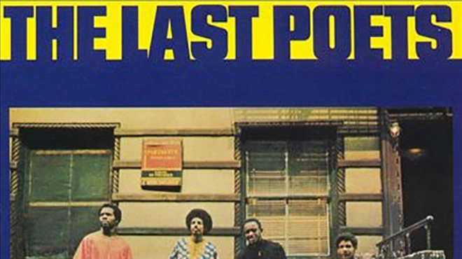 The cover the the Last Poets' debut album from 1970s.