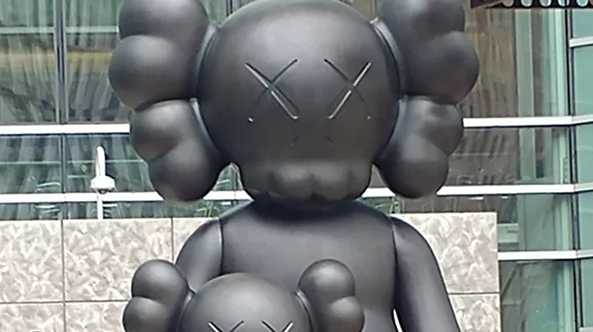 Image: Detroit's new 'creepy ass Mickey Mouse' statue draws mixed reactions