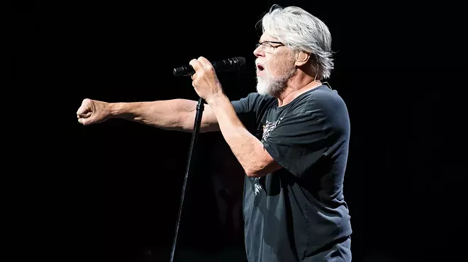 Bob Seger performing at the Palace.