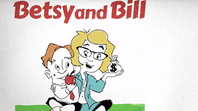 Betsy DeVos' orgs donate $122K to Bill Schuette, and there's a children's book about them