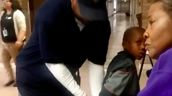 Image: ACLU sues Flint Police Department for handcuffing 7-year-old boy at school