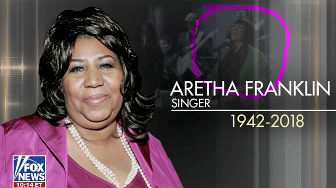 Fox News eulogizes Aretha Franklin with a photo of Patti LaBelle