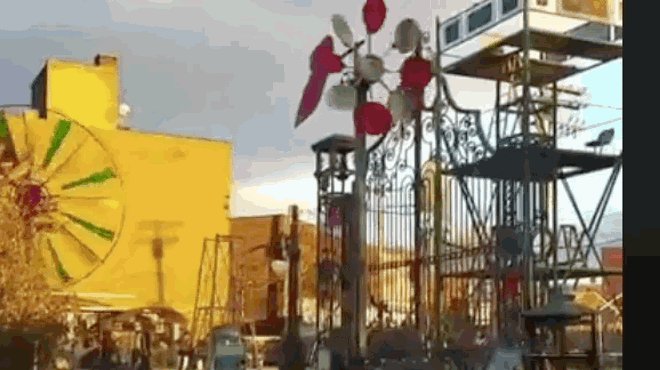 Soon you'll be able to charge your phone using an upcycled windmill at Eastern Market