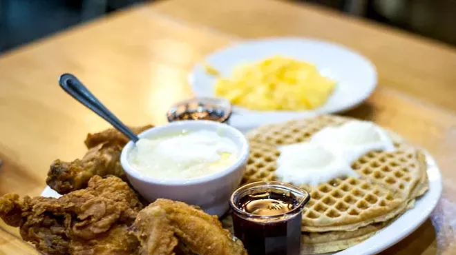 Kuzzo’s Chicken & Waffles.