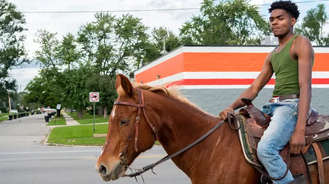 Image: Speed Miller shares the peace he’s found in horses with Detroit’s children