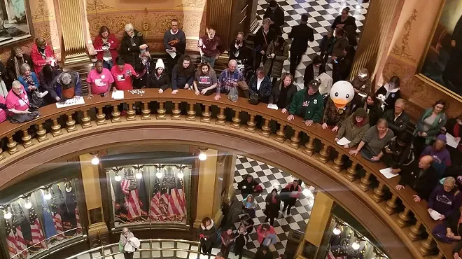 Image: Michigan’s lame-duck session is in, and Republicans are acting like cornered animals