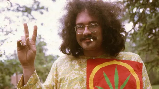 John Sinclair in Ann Arbor in 1968.