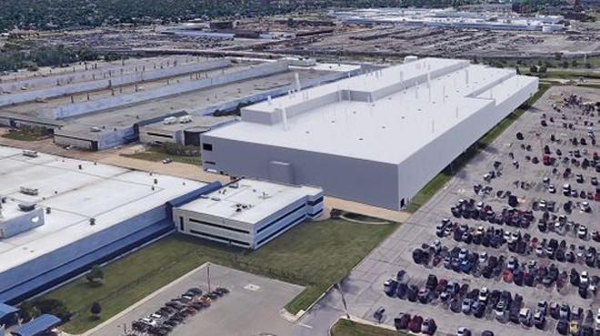 Rendering of the proposed new Fiat Chrysler Automobiles assembly plant.