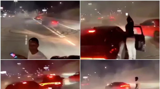 Image: Chief Craig responds to viral video of cars blowing donuts on Lodge freeway