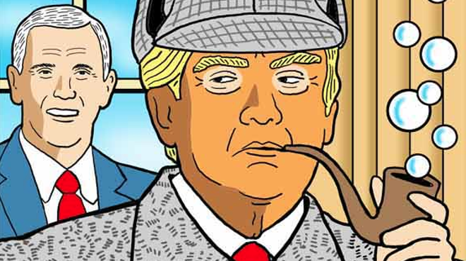 Image: Comics: The Detective-President